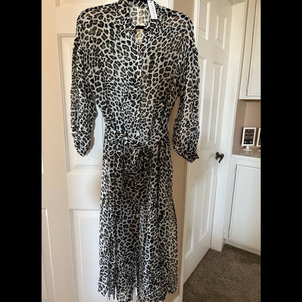 NWT Playa Shirt Dress Coverup